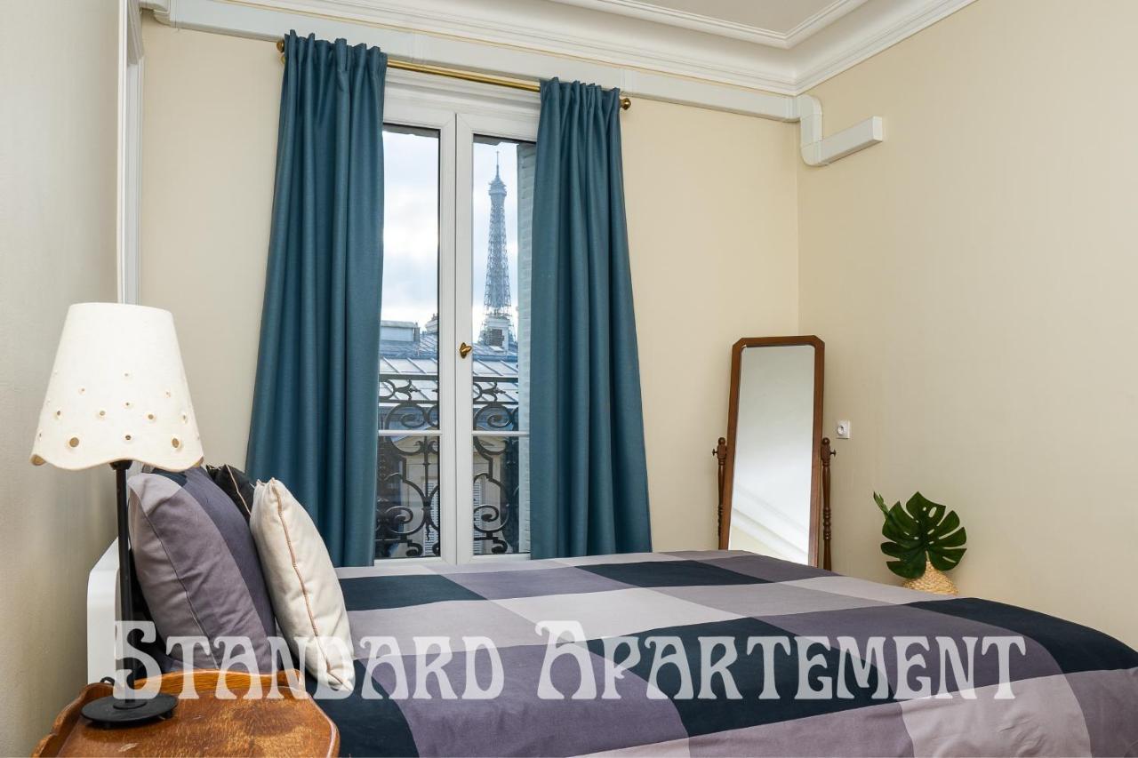 Eiffel Tower View Residence Parigi Esterno foto